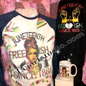 Women Happy Juneteenth sleeper set